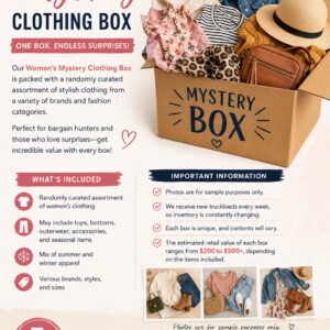 Women's Mystery Clothing Boxes Bulks 5lb