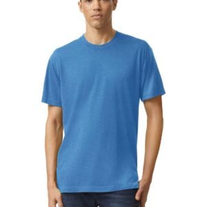 American Apparel Unisex Triblend Short Sleeve Track Stylish Plain T Shirt TR401