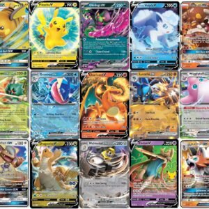 5 Pokemon Ultra Rare Card Lot - V, Gx, ex, Standard Trading Size