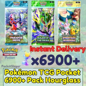 【INSTANT AUTO SEND】 Pokemon TCG Pocket Trading Card Game with 6900+ Hourglass HG