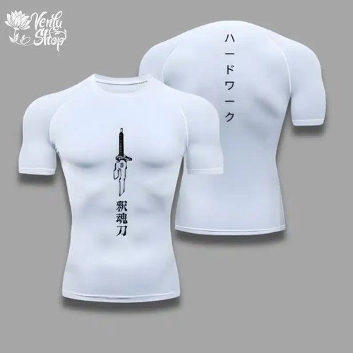 Compression Shirt Sportswear Gymwear Gym Anime Fushiguro Clothing Zenin Muscles