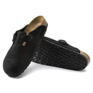 Birkenstock Boston Soft Footbed Suede Leather Unisex Clogs Shoes(All Size/Color)